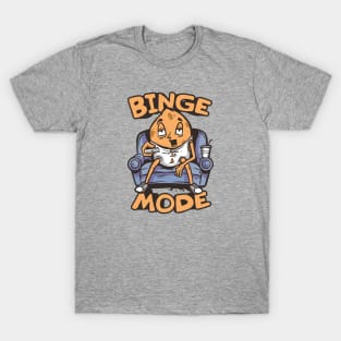 Binge Mode Couch Potato T-Shirt